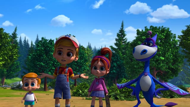 S01:E02 - A Dino Project | Just Follow the Signs | Space Badminton | Robot Troubles