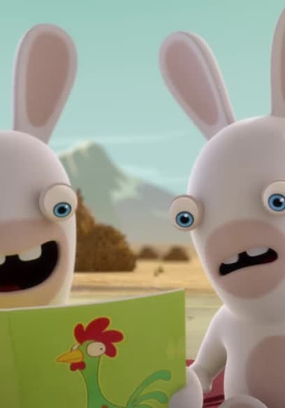 S01:E15 - Flight of the Rabbids / The Rabbid Who Fell to Earth / Holy Rabbid-Cow! poster