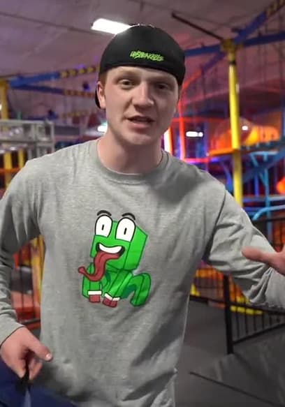 S05:E10 - Extreme Floor Is Lava Trampoline Park Challenge / I Challenged a Juggernaut to Camo Hide & Seek poster