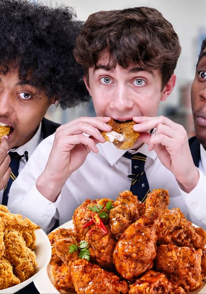 S01:E07 - British High Schoolers Try Korean Chicken for the First Time! poster