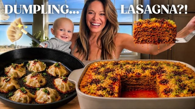 S01:E14 - Viral TikTok Recipes - Dumpling Lasagna and Blanket Dumplings