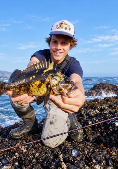 S01:E14 - I Drove 2500 Miles to Catch These Fish (Rockfish Catch & Cook) poster