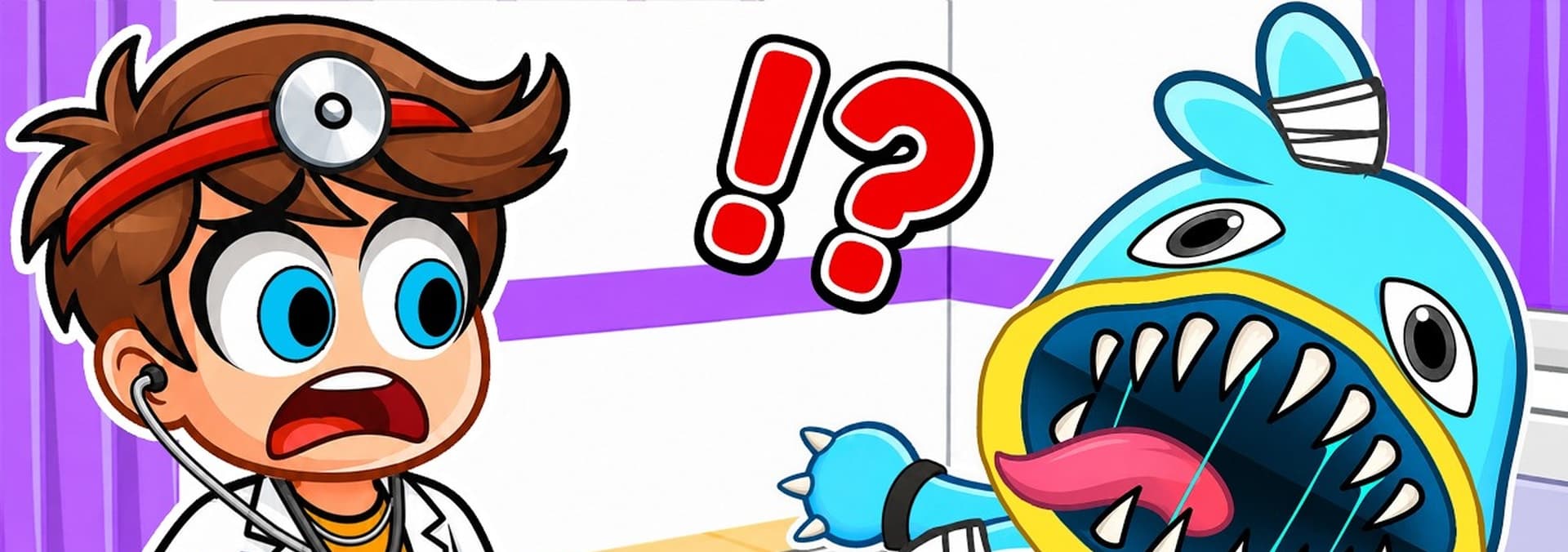 Watch Milo and Chip Gaming S04:E03 - Night at the Animal Hospital ...