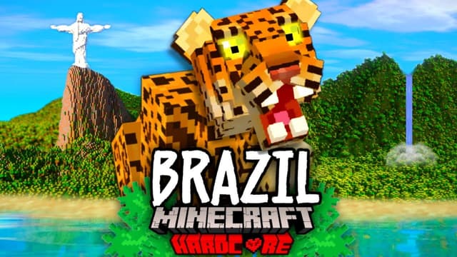 S01:E10 - I Survived 100 Days in BRAZIL in Hardcore Minecraft!