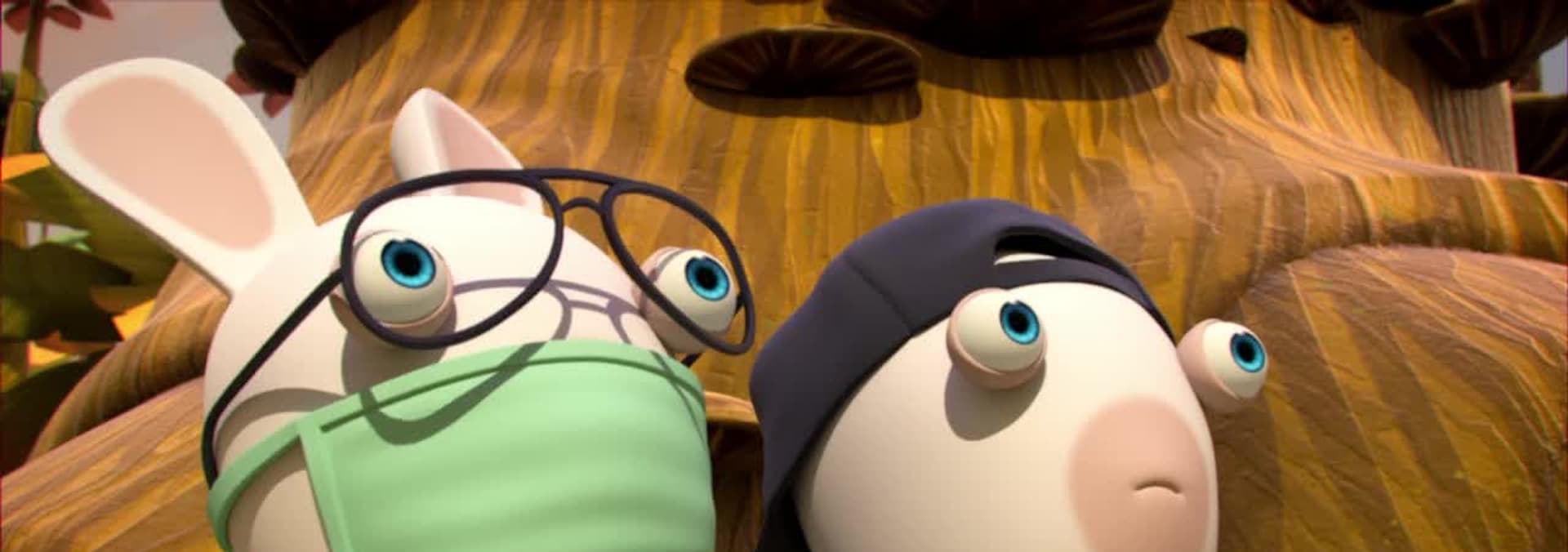 Watch Rabbids Invasion (Doblado) S03:E20 - La Rueda De Los Rabbids/Los ...