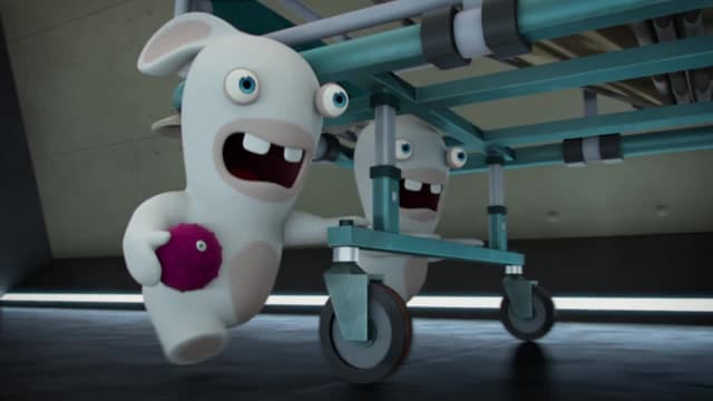 S04:E13 - The Great Rabbid Escape / Drive, Rabbid ! / the Great Rabbid Chase