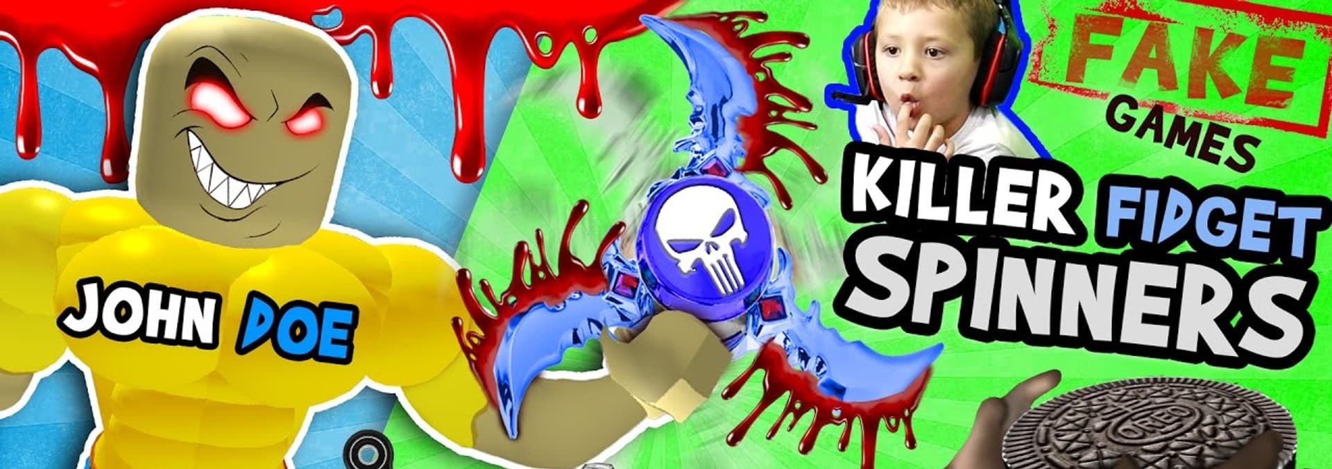 Watch FGTeeV S24:E07 - Killer Roblox Fidget Spinners - Free TV Shows | Tubi