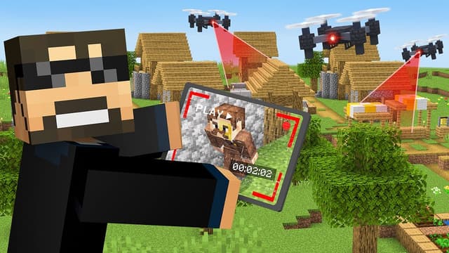 T11:C05 - S11:E05 - Admin Security Cameras in Minecraft