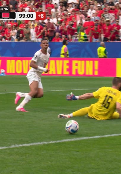 Soufiane Rahimi Seals Morocco's Win With Stoppage-Time Goal vs. Canada poster