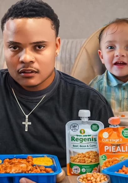 S01:E05 - Surviving 24 Hours Eating ONLY Baby Food With My Toddler poster