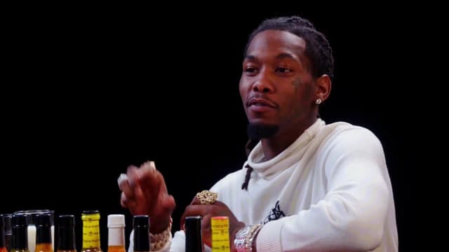 S08:E06 - Offset Screams Like Ric Flair While Eating Spicy Wings