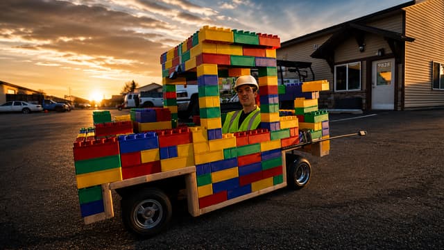 S01:E15 - I Built a Go Kart Out of LEGO