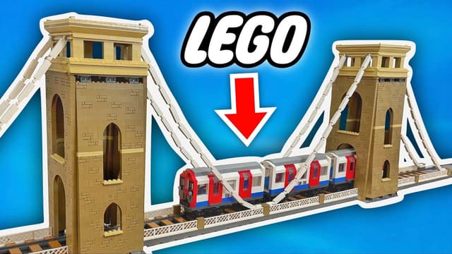 S01:E02 - I Built a LEGO Underground Railway! + I Built a Theme Park BOAT RIDE in My Garden!