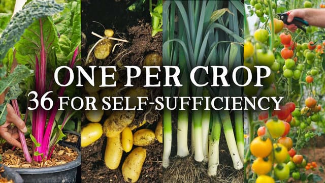 S01:E07 - My Number One Variety for Every Crop & 36 Vegetables for Self Sufficiency