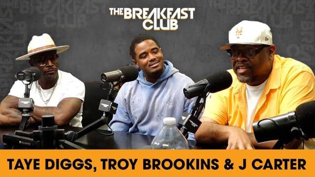 S01:E162 - Taye Diggs, J Carter & Troy Brookins Talk Production Partnership, Hollywood vs. Influencers + More
