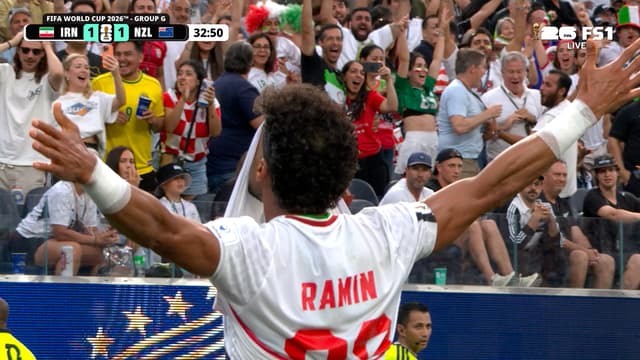 S2026:E42 - Iran’s Ramin Rezaeian scores equalizer against New Zealand