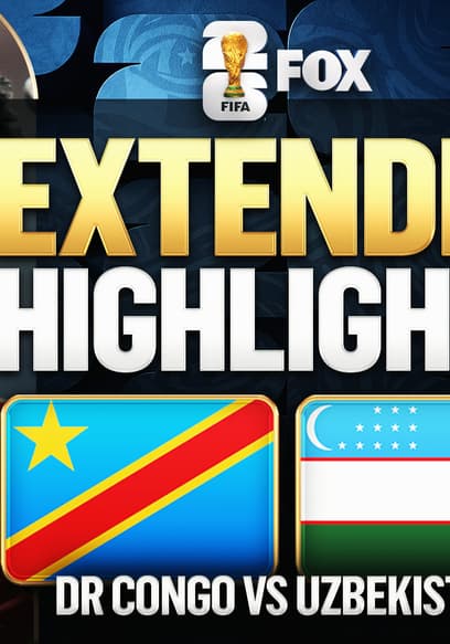 DR Congo vs. Uzbekistan poster