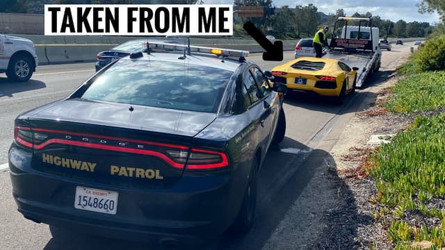 S01:E05 - Police Pull Me Over and Impound My Lamborghini Aventador...