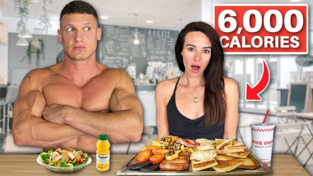 S01:E08 - My Wife Tries My 6,000 CALORIE Bulking Diet