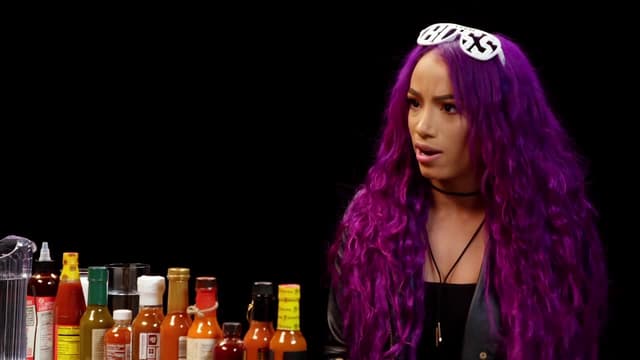 S05:E02 - Sasha Banks Bosses Up While Eating Spicy Wings