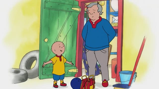 S03:E90 - Caillou's Gym Day // Our Rocket Ship // Caillou Helps Grandpa // Backyard Bowlers // Caillou's Milk Run