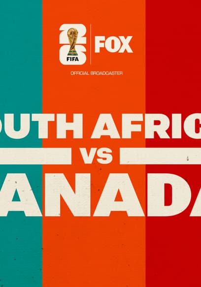 South Africa vs. Canada poster