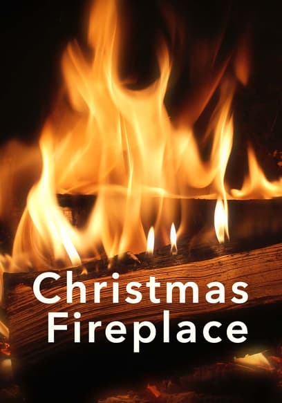 Christmas Fireplace poster