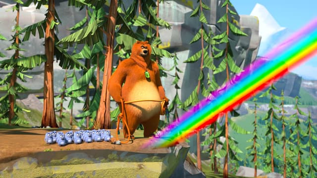 S02:E17 - Bear Sitter // Rainbow Moose // Radar Bear // Zorbing Lemmings