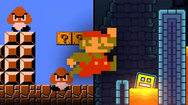 S01:E10 - The #1 Mario Speedrunner vs Geometry Dash