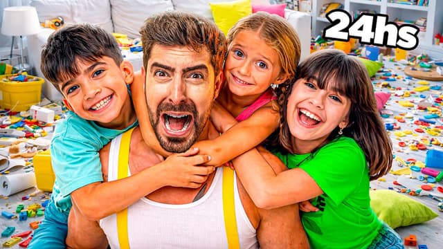 S01:E02 - 24 horas siendo un papá caótico de tres niños