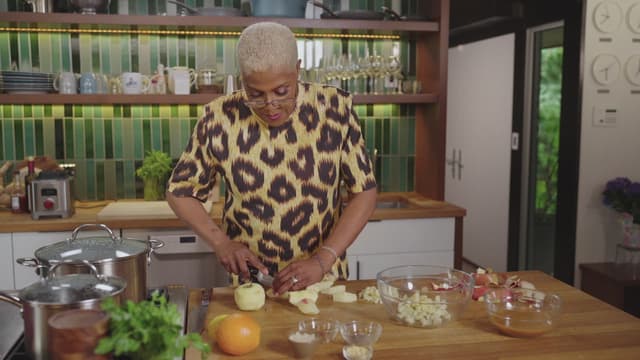 S01:E12 - Collard Green Dumplings & Apple Pie Potstickers