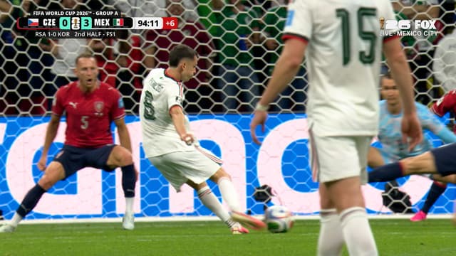 S2026:E157 - Álvaro Fidalgo scores goal in stoppage time to seal Mexico's win over Czechia