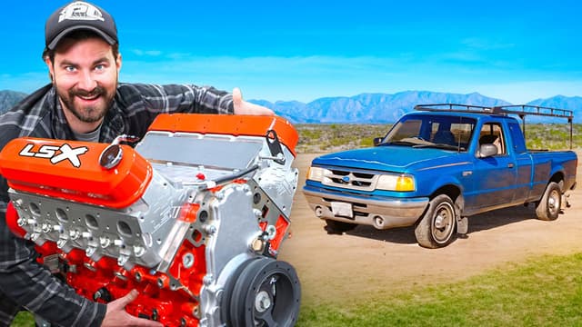 S03:E04 - We Put a $50,000 Engine in Our $500 Ranger