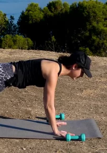 S01:E01 - 45 Min Yoga Hybrid Routine With Weights poster