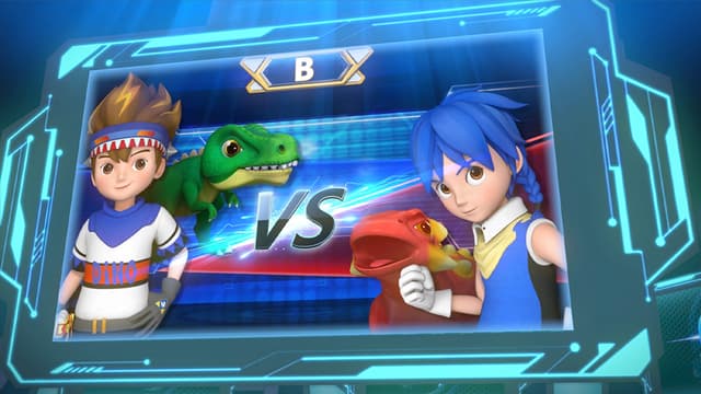 S01:E10 - The Dino Trainers Competition Is Beginning! / Hardy Battle Again