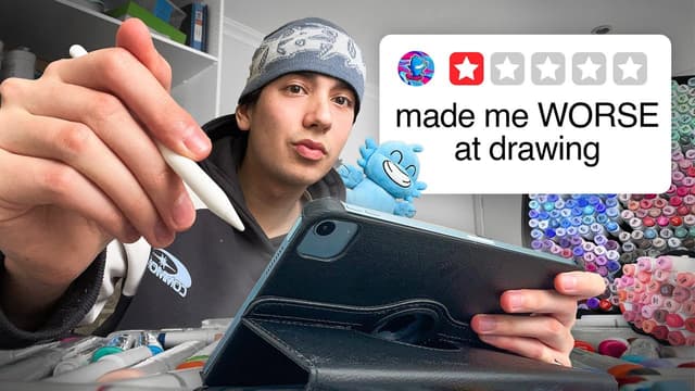 S01:E03 - I Tested 1-Star Drawing Apps & I Tested Cursed 1-Star Art Supplies