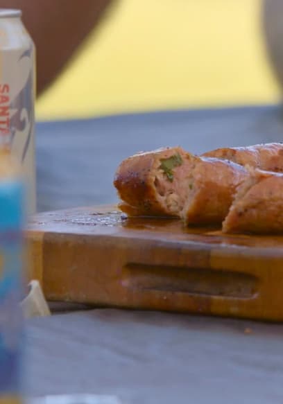 S01:E02 - Whole Alligator, That's Right Alligator, Rattlesnake Sausages and Sweet Bread Intestines! poster