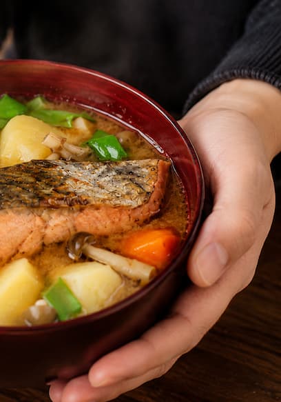 S01:E07 - Japanese Miso Soup Recipes: Tonjiru, Salmon & Classic poster