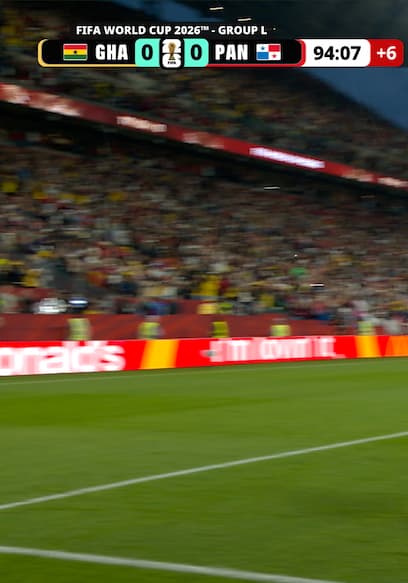 Ghana's Caleb Yirenkyi Scores Goal in Stoppage Time vs. Panama poster