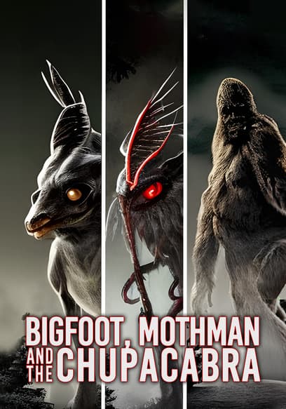 Bigfoot, Mothman and the Chupacabra poster