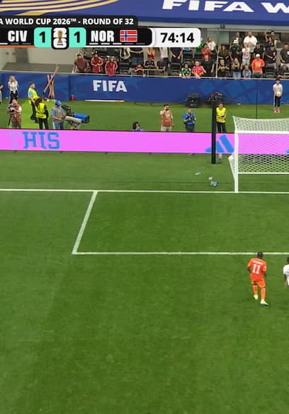 Ivory Coast's Amad Diallo Scores Clutch Equalizer vs. Norway poster