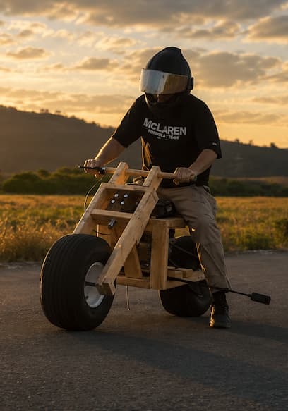 S01:E03 - I Built a Mini Bike From Lowes Parts poster