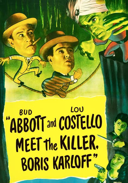 Abbott and Costello Meet the Killer, Boris Karloff poster