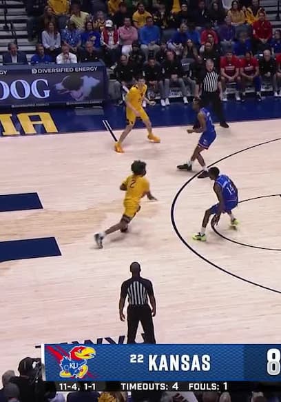 Affiche de S2026:E04 - #22 Kansas at West Virginia (01/10/26)