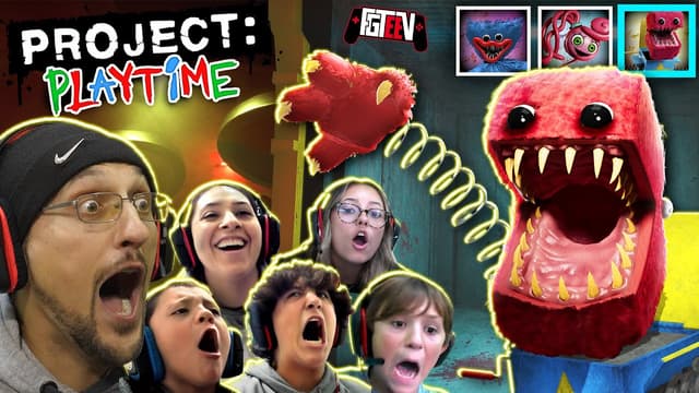 S20:E05 - PROJECT PLAYTIME! Huggy Wuggy's Multi-Wulti Player Wayer Game