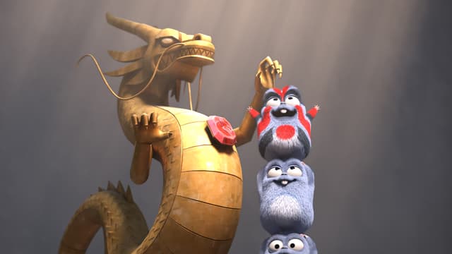 S03:E03 - Bear In The Clouds // Umbrella Tactics // Neither Yin, Nor Yang // Mechatronics Bear