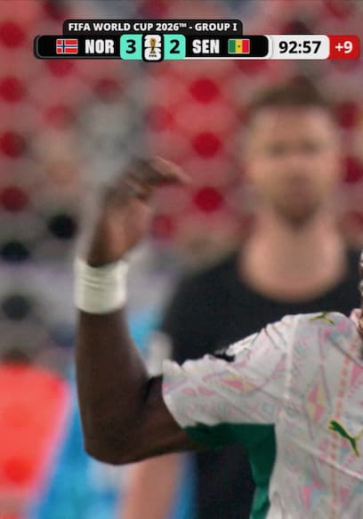 Senegal's Ismaïla Sarr Scores Second Goal of Match vs. Norway in Stoppage Time poster