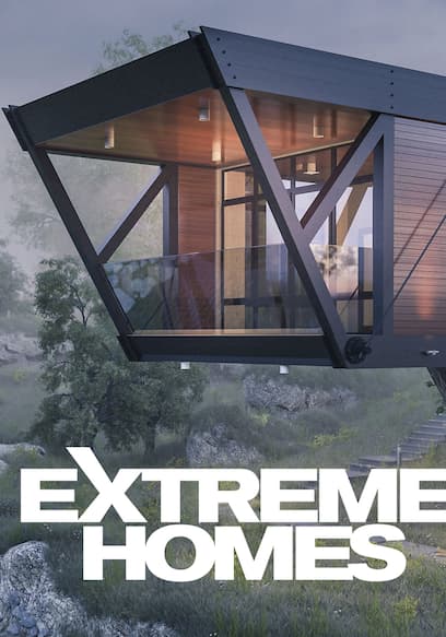 Watch Extreme Homes S01:E02 - Red Rock, Concrete, Log Cabin - Free TV ...