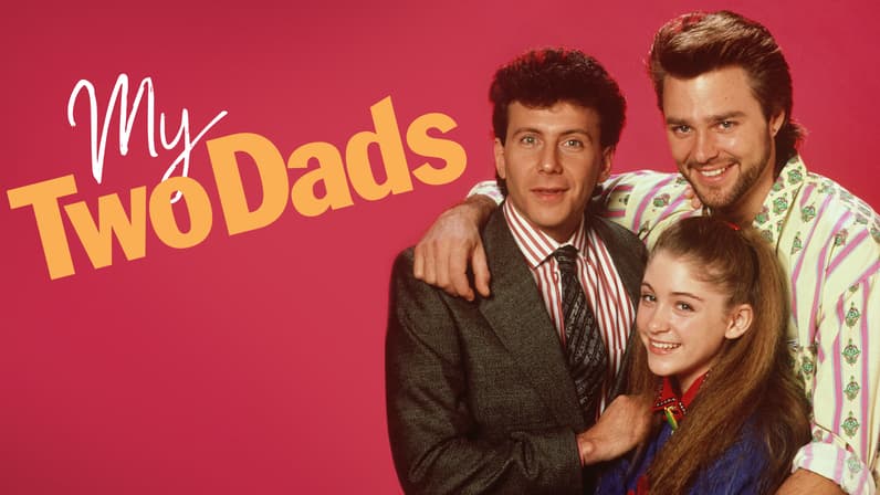My Two Dads (1990) poster