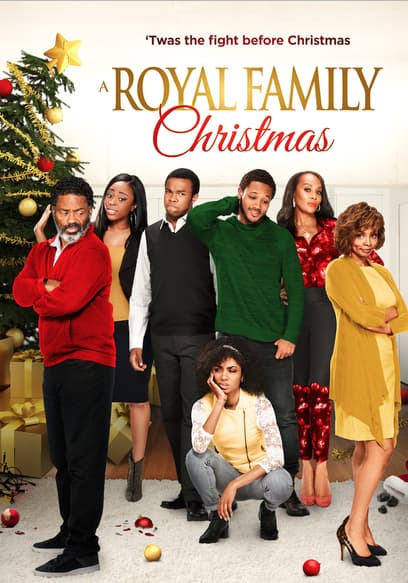 A Royal Family Christmas poster